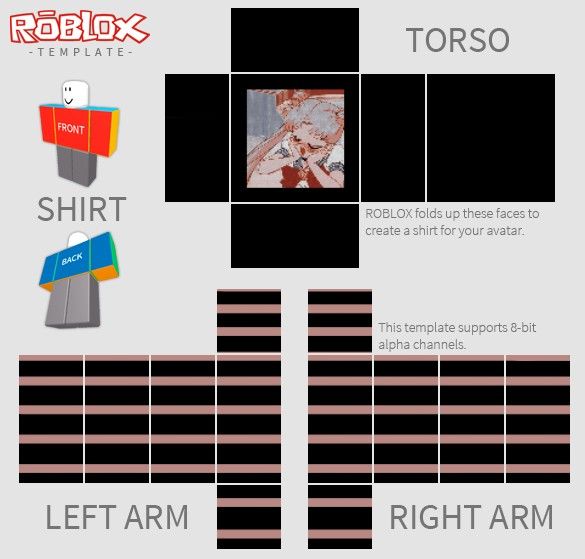 Featured image of post Aesthetic Anime Shirt Roblox Template