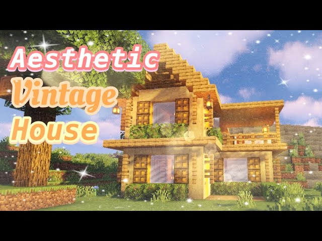 images Aesthetic Cottagecore Minecraft House Tutorial minecraft house tutorials