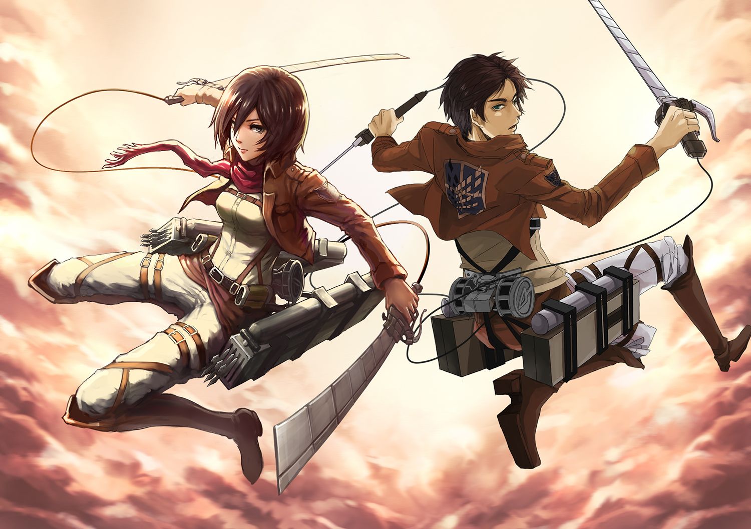 Featured image of post Eren And Mikasa Wallpaper