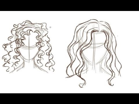 Featured image of post How To Draw Curly Hair Anime Style