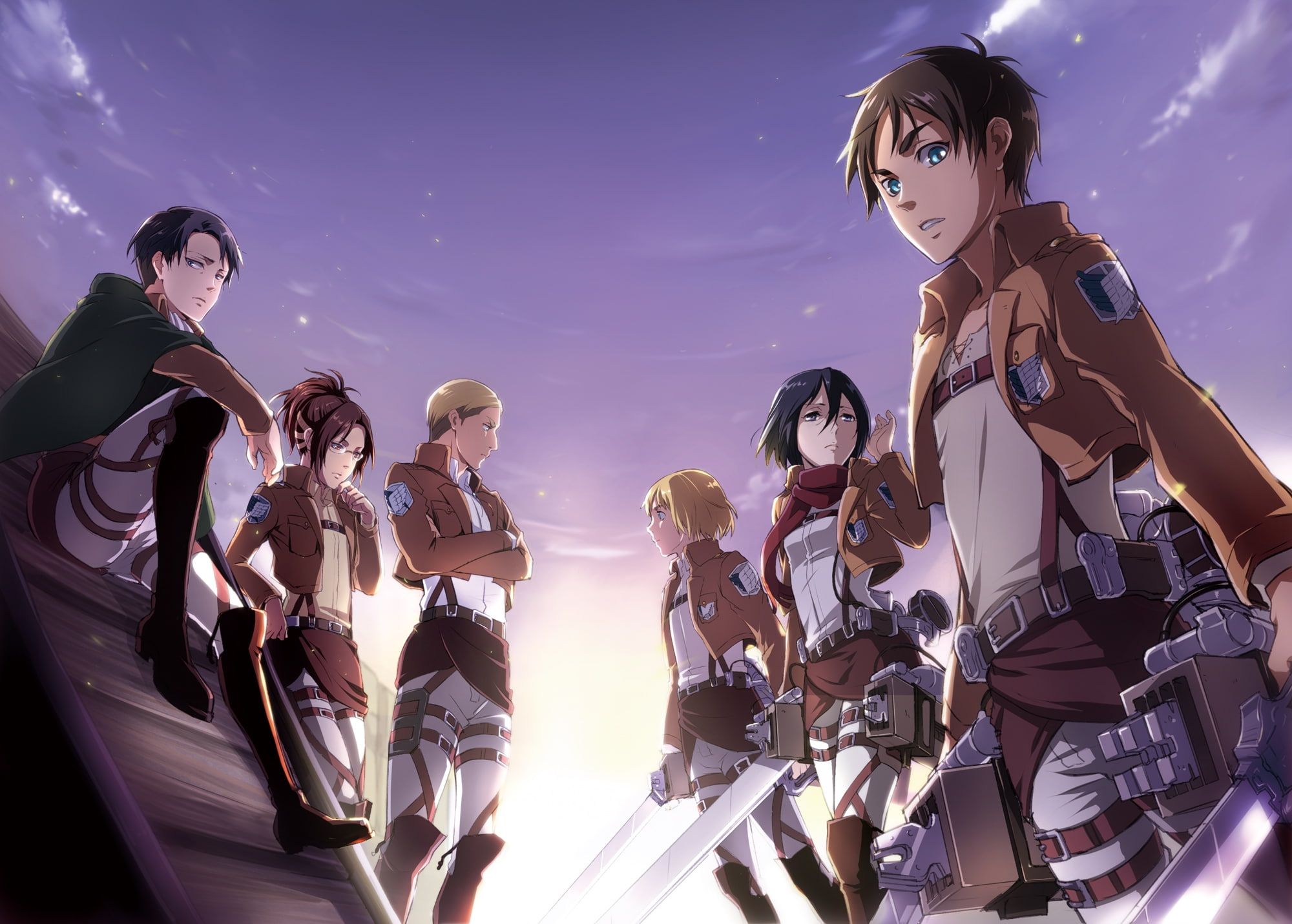 Featured image of post Levi Eren And Mikasa Wallpaper