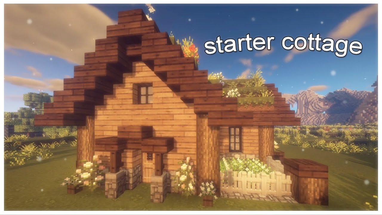 pix Minecraft Cottagecore House Ideas Survival mizunos minecraft cottage w ghoulcraft