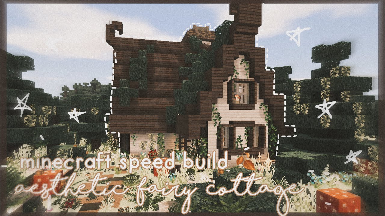 photo Minecraft Fairy Cottage Cottagecore Minecraft House minecraft cottage tiny house cottagecore cute easy fairytale small tutorial kelpie the fox
