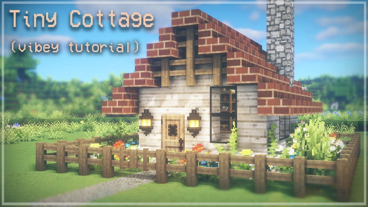 wallpapers Minecraft Fairy Cottage Cottagecore Minecraft House minecraft fairy s english cottage trying out new cit resource packs