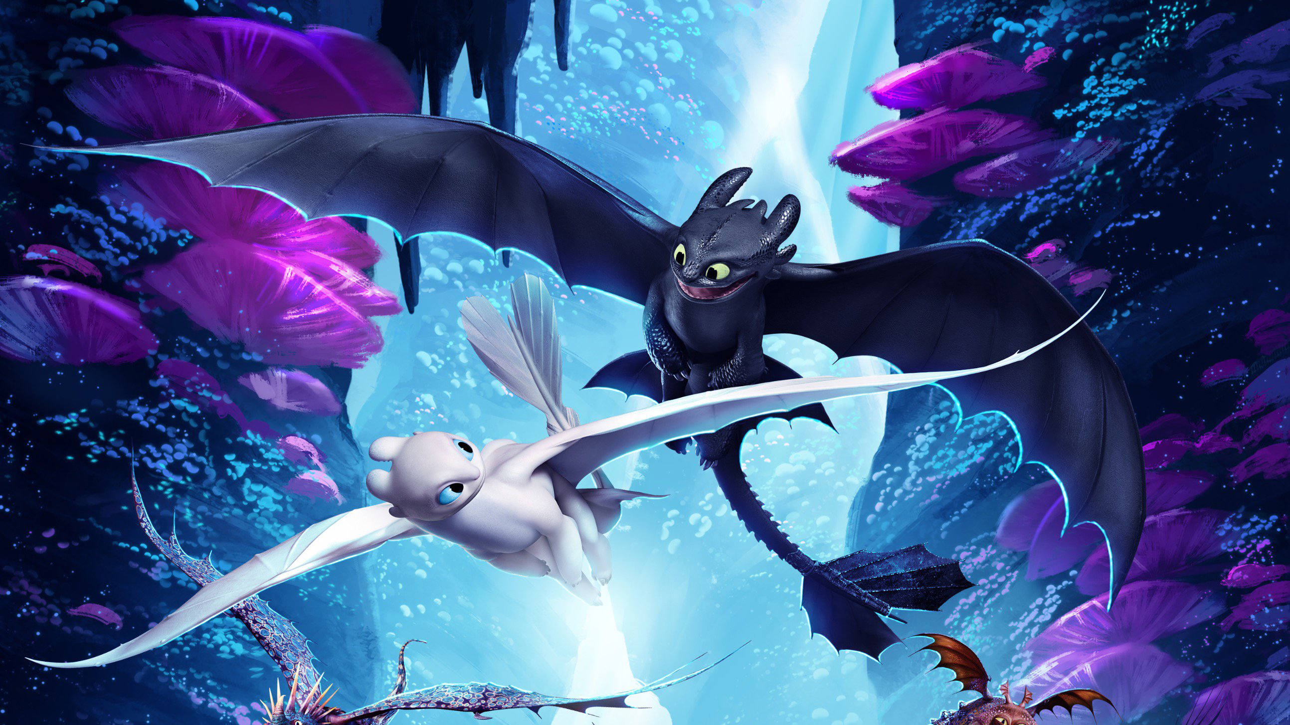 images Night Fury Wallpaper Light Lightfury Night Fury Wallpaper Light How To Train Your Dragon how to train your dragon night light